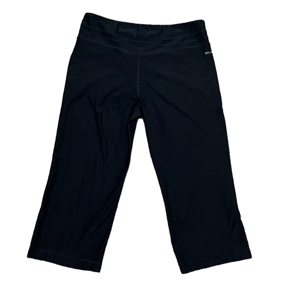 Nike Dri Fit Black Cropped Workout Pants | Women’s M - Picture 6 of 8